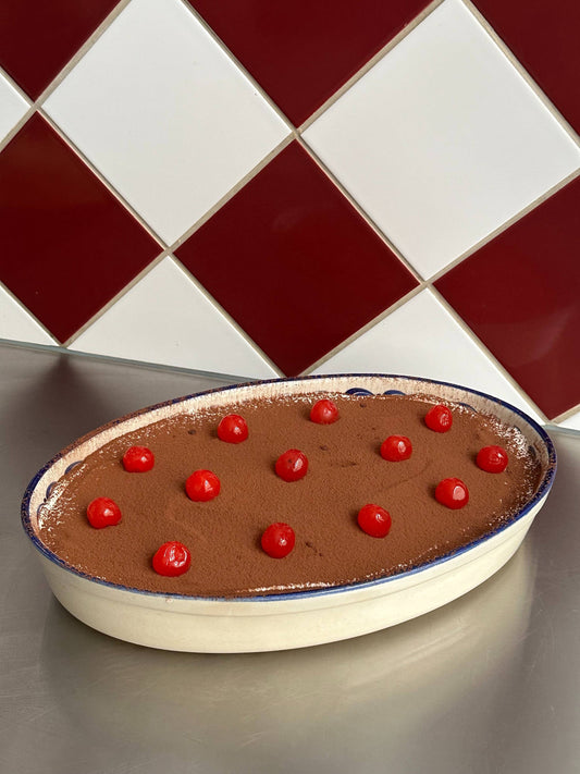 Vegaaninen tiramisu